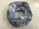 Helsinki Half Marathon tube scarf grey